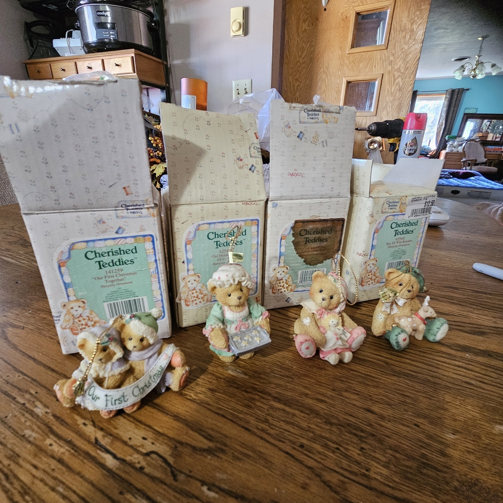 Cherished Teddies Collectible Figurines Set
